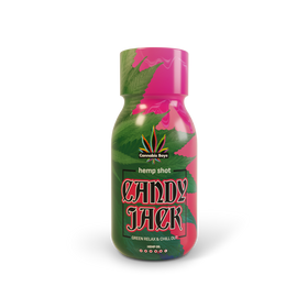 Shot konopny Hemp Shot Cannabis Boys Candy Jack 530 mg 100 ml WIŚNIA