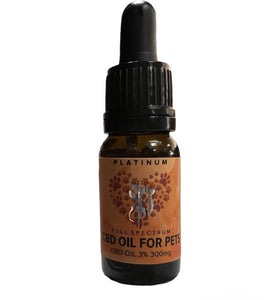 Olej Konopny Platinum CBD 3% 10 ml PETS- FULL SPECTRUM
