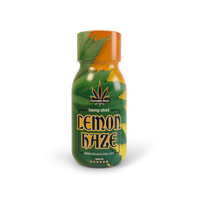 Shot konopny Hemp Shot Cannabis Boys Lemon Haze 420mg 100 ml CYTRYNA