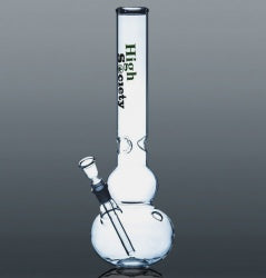 BONGO SZKLANE  O WYSOKOŚCI 38 CM