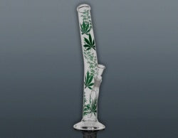 BONGO SZKLANE  O WYSOKOŚCI 46 CM