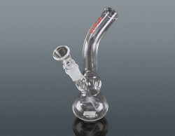 BONGO SZKLANE (2601) O WYSOKOŚCI 16 CM I ŚREDNICY 20 MM, SZLIF 14,5 MM.