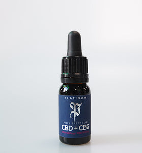 Olej Konopny Platinum CBD 10% + 10% CBG - FULL SPECTRUM