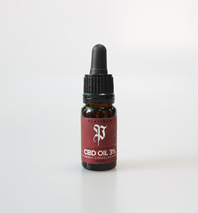 OLEJ KONOPNY PLATINUM CBD 3% 10ml CZEKOLADOWY- FULL SPECTRUM