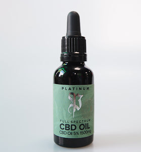 OLEJ KONOPNY PLATINUM CBD 5% 30ml - FULL SPECTRUM