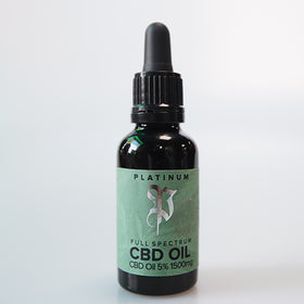 OLEJ KONOPNY PLATINUM CBD 5% 30ml - FULL SPECTRUM