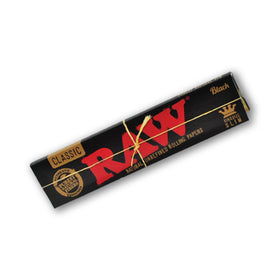 BIBUŁKI RAW CLASSIC BLACK KING SIZE SLIM + USTNIKI