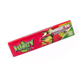 BIBUŁKI JUICY JAY’S STRAWBERRY / KIWI KING SIZE SLIM