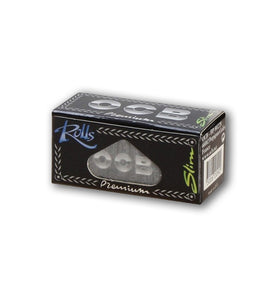 BIBUŁKI OCB BLACK PREMIUM SLIM – ROLKA